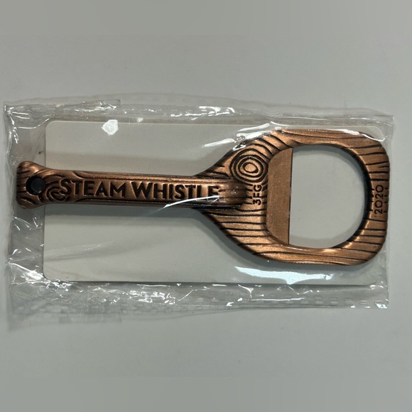 FREE w/ PURCHASE - Steam Whistle Canoe Paddle Bottle Opener - Picture 3 of 5